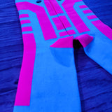 Electric Blue & Blazing Pink