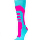 Electric Blue & Blazing Pink