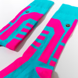 Electric Blue & Blazing Pink