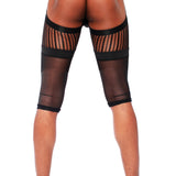 Mesh Pinstripe with Thong