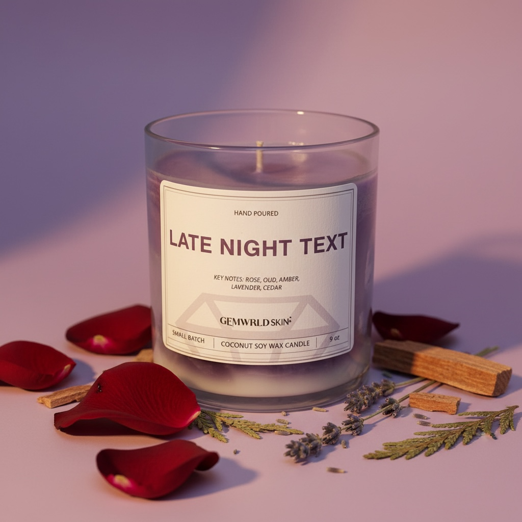 Signature Marbled Candles