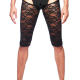 Caged Front with Lace Thong